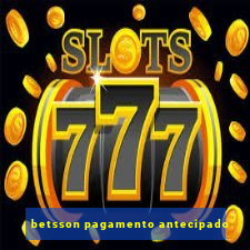 betsson pagamento antecipado